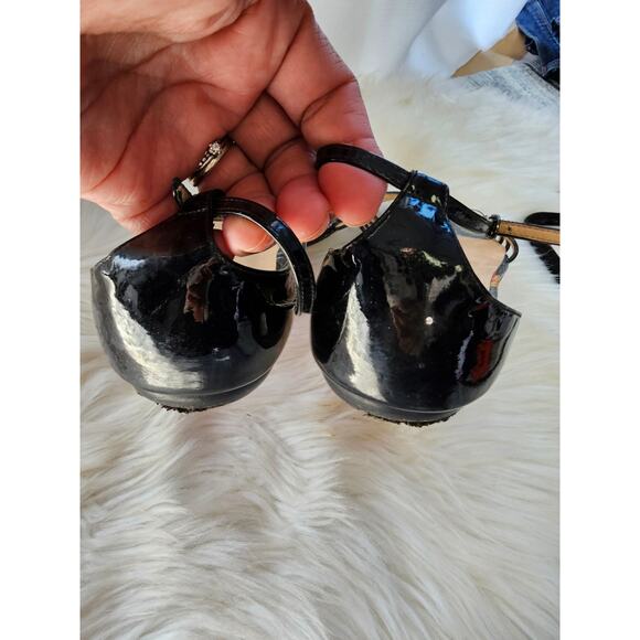 Christian Louboutin OLYDIA FLAT PATENT/CALF HAWAII  black size 40 - Picture 9 of 9